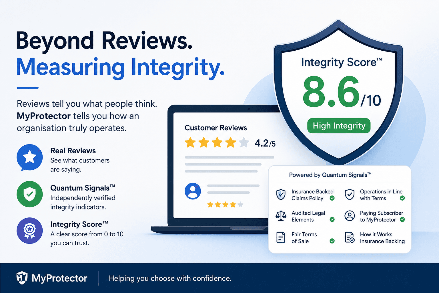 MyProtector trust and integrity platform